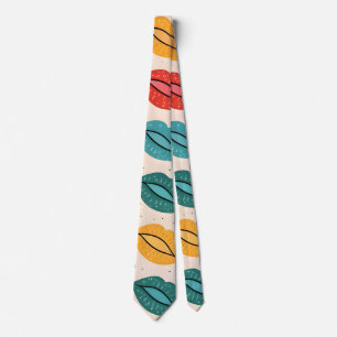 Cravate Motif de baiser