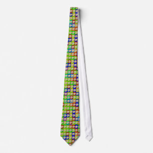 Cravate Motif de base-ball d'art de bruit