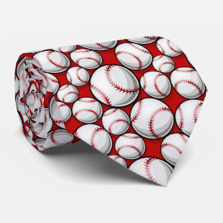 Cravate Motif de baseball Necktie