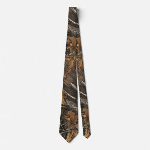 Cravate Motif de camouflage de chasse