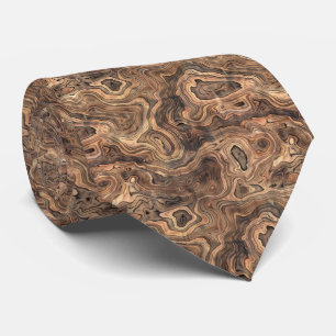 Cravate Motif de carreaux en bois occidental cool