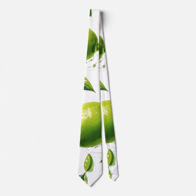 Cravate Motif de chaux (Devant)