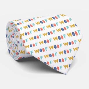 Cravate Motif de chien amusant