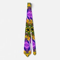 Motif de crocus pourpre