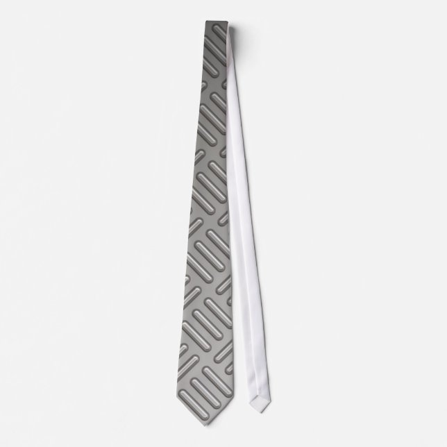 Cravate Motif de Faux de plat de diamant (Devant)
