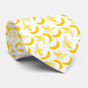 Cravate Motif de fruit de banane