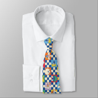 Cravate Motif de jeton couleur LOONEY TUNES™ Checker