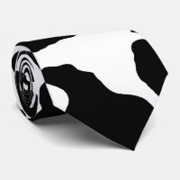 Motif de la peau de vache noire