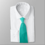 Cravate Motif de maillage géométrique Turquoise turquoise<br><div class="desc">Convient Accessoires cravates hommes avec design géométrique moderne. Elégant et cool treillis géométrique maillage avec dégradé bleu verdâtre turquoise turquoise pour lui.</div>