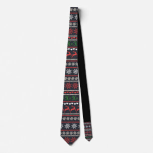 Cravate Motif de Noël