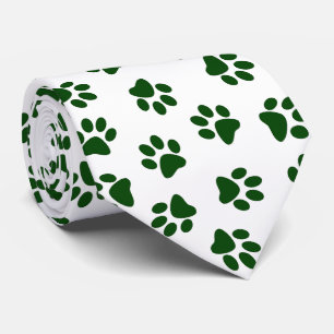 Cravate Motif De Pâtes, Patrouilles De Chiens, Paws Vertes