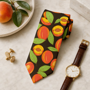 Cravate Motif de pêche d'été doux grand