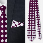 Cravate Motif de points mignons colorés<br><div class="desc">Cravate Motif aux points mignons colorés.</div>