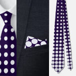 Cravate Motif de points mignons colorés<br><div class="desc">Cravate Motif aux points mignons colorés.</div>
