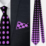 Cravate Motif de points mignons colorés<br><div class="desc">Cravate Motif aux points mignons colorés.</div>