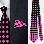 Cravate Motif de points mignons colorés<br><div class="desc">Cravate Motif aux points mignons colorés.</div>