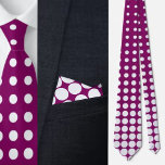 Cravate Motif de points mignons colorés<br><div class="desc">Cravate Motif aux points mignons colorés.</div>