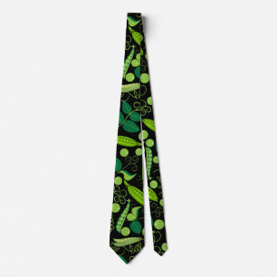 Cravate Motif de pois 01.bw. BG noir
