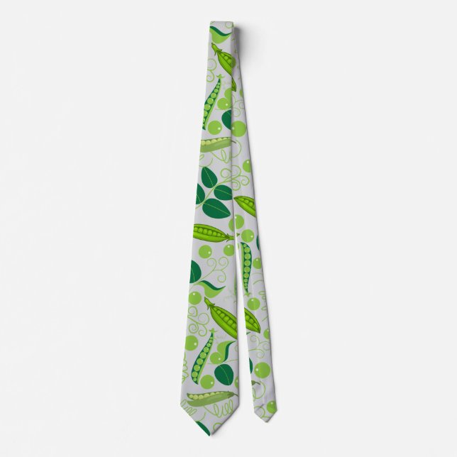 Cravate Motif de pois 01.bw. L Gray BG (Devant)