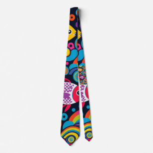 Cravate Motif de poisson