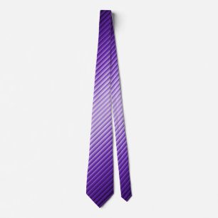Cravate Motif de rayures diagonales violettes de texture p