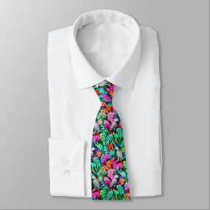 Cravate Motif de surface sans couture Jungle Dreams avec p