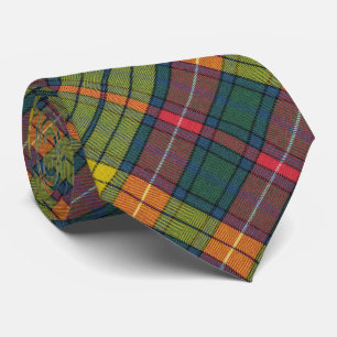 Cravate Motif de Tartan antique de Buchanan