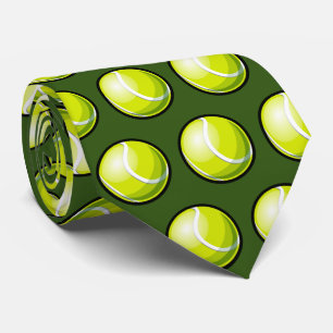 Cravate motif de tennis cool