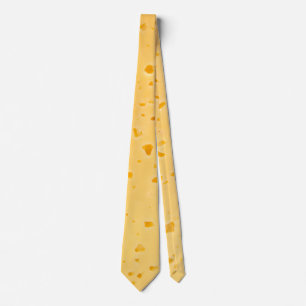 Cravate Motif de texture de fromage