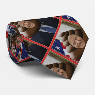 Cravate Motif d'Emoji de dunette de Donald Trump