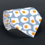 Cravate motif d'oeuf de petit-déjeuner cool carrelé<br><div class="desc">cool carrelé petit déjeuner oeuf motif cravate</div>