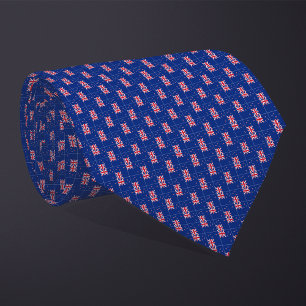 Cravate Motif Drapeau Nouvelle-Zélande