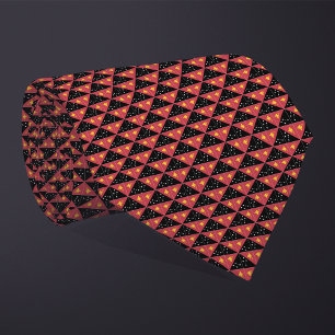 Cravate Motif Drapeau Papouasie-Nouvelle-Guinée