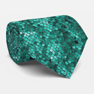 Cravate Motif Emerald Scale