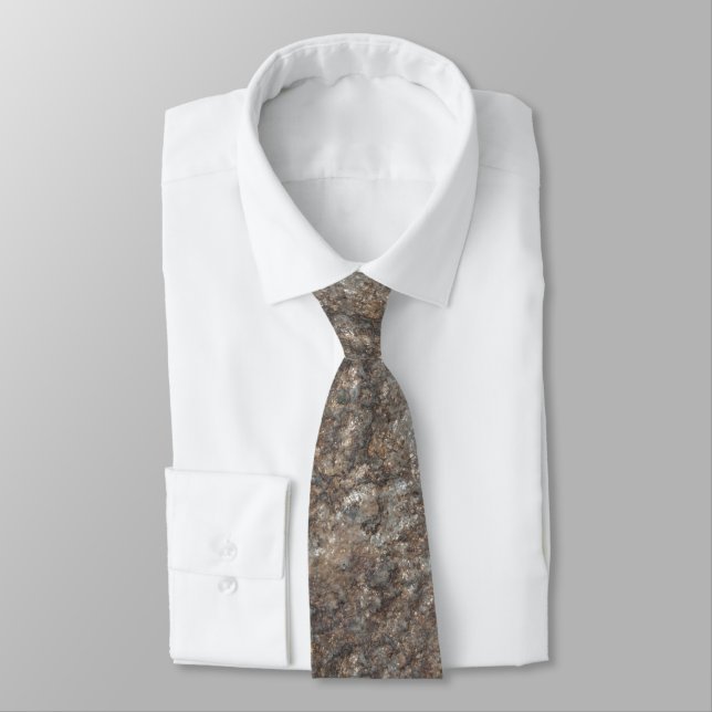Cravate Motif en pierre (Attaché)