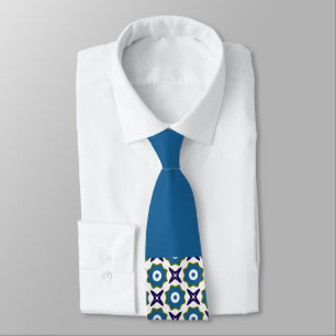 Cravate Motif étoile fleurie