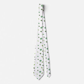 Cravate Motif feuille