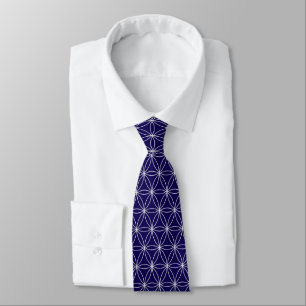 Cravate Motif Fleur de Vie