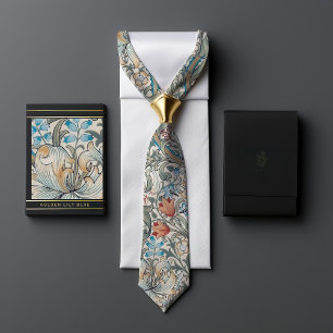 Cravate Motif floral Art Nouveau Lily de William Morris