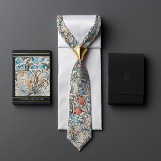 Cravate Motif floral Art Nouveau Lily de William Morris