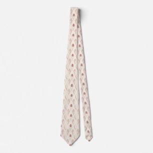 Cravate Motif floral de tulipe moderne