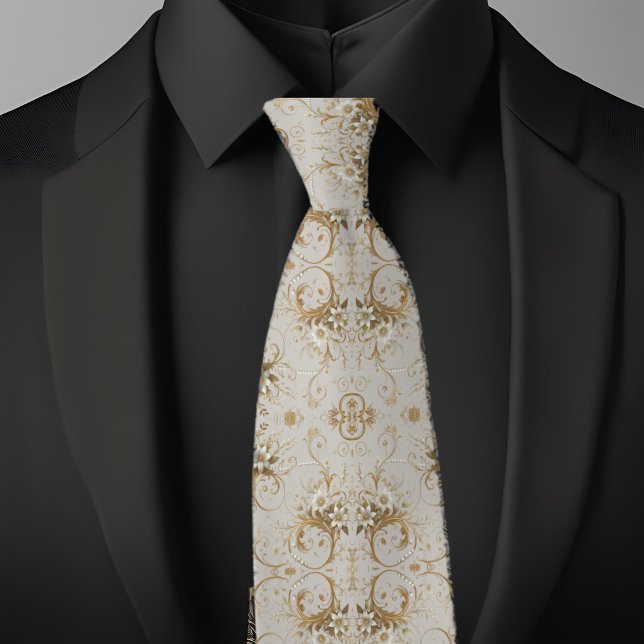 Cravate Motif floral formel (Créateur téléchargé)