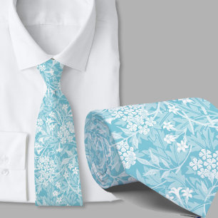Cravate Motif floral inspiré de William Morris fleur sarce