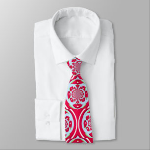 Cravate Motif fractal de vacances gras