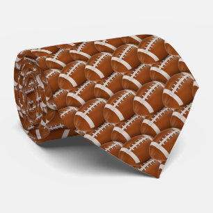 Cravate Motif frais de football américain du rugby