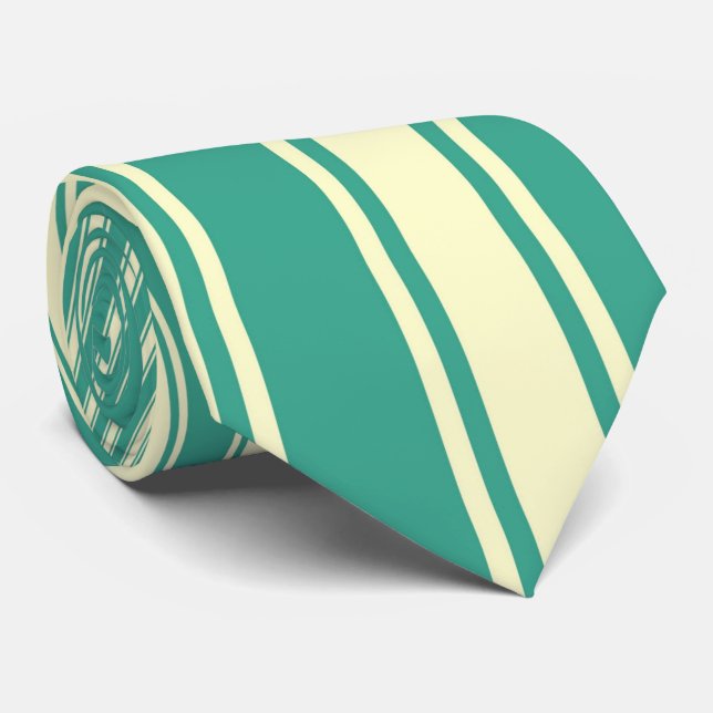 Cravate Motif funky rayure couleur Zomp (Roulé)