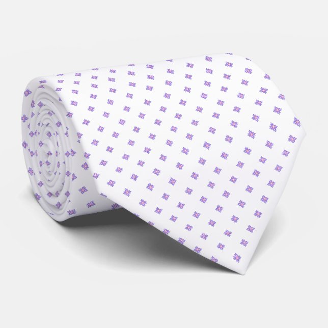 Cravate Motif géométrique (Roulé)