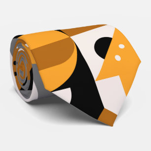 Cravate Motif géométrique Abstrait carré