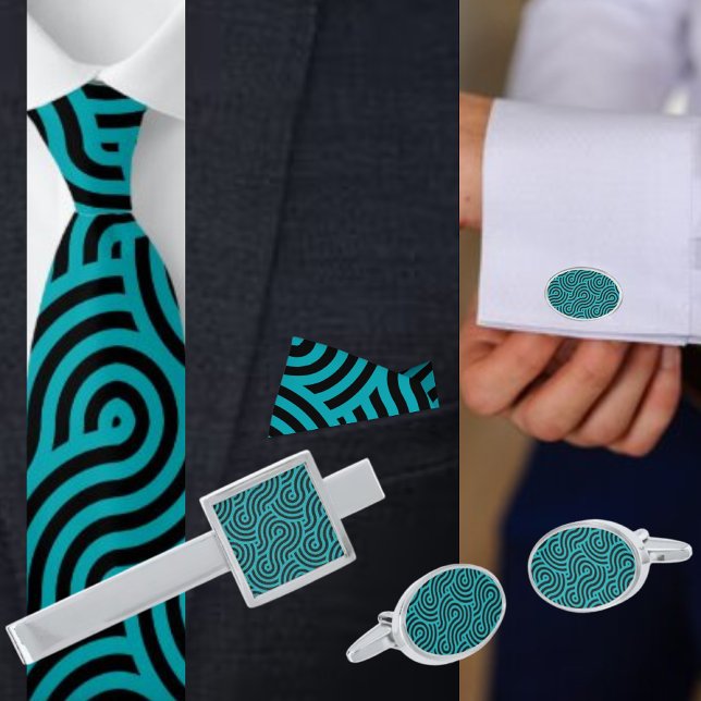 Cravate Motif géométrique coloré (Créateur téléchargé)