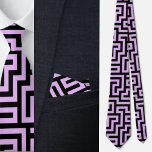 Cravate Motif géométrique coloré<br><div class="desc">Motif géométrique coloré.</div>